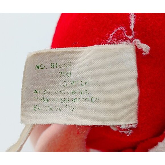 Vintage 1985 Ziggy Christmas American Greetings Santa Jolly Holiday Plush Doll - Picture 4 of 4
